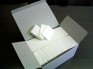 箱入り高級コットン（6×9cm）